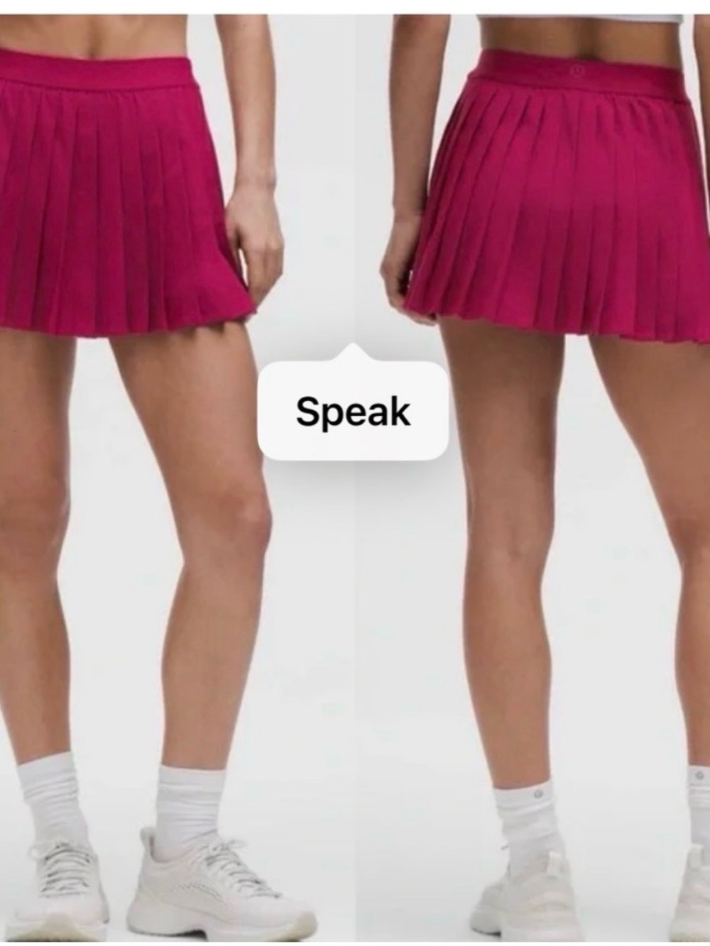 Lululemon tennis skirt